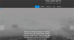 Desktop Screenshot of decalsbydesign.net